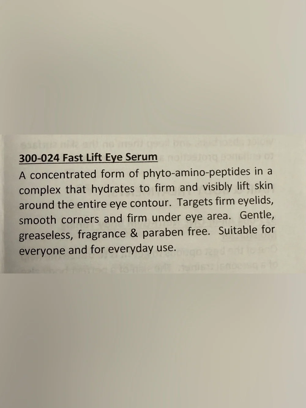 Isomers Duo Eye Treatment - Fast Lift Serum & Eye Peel Exfoliate & Renew 1 oz ea